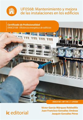 Mantenimiento Y Mejora De Las Instalaciones En Los Edificios. Enac0108