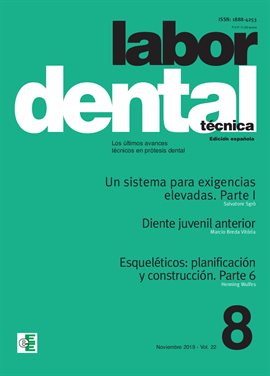 Cover image for Labor Dental Técnica Vol.22 Noviembre 2019 nº8