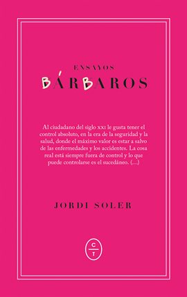 Cover image for Ensayos bárbaros