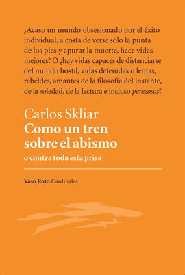 Cover image for Como un tren sobre el abismo