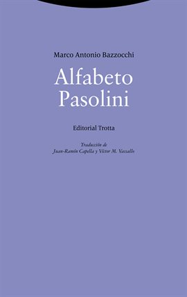 Cover image for Alfabeto Pasolini