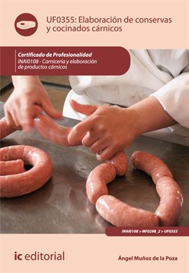 Cover image for Elaboración de conservas y cocinados cárnicos.