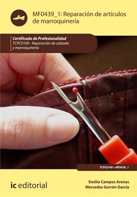 Cover image for Reparación de artículos de marroquinería.