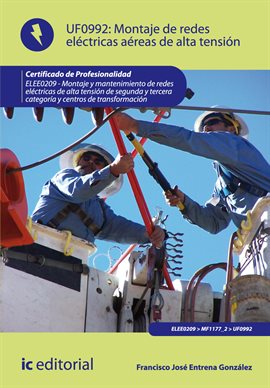 Cover image for Montaje de redes eléctricas aéreas de alta tensión.