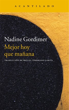 Cover image for Mejor hoy que mañana