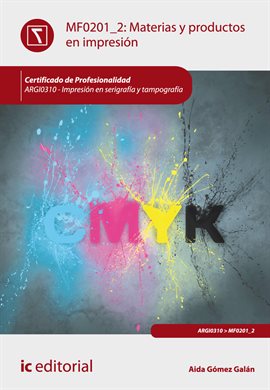 Cover image for Materias y productos en impresión.