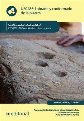 Cover image for Labrado y conformado de la pizarra.