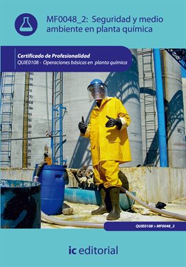Cover image for Seguridad y medio ambiente en planta química.