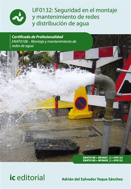 Cover image for Seguridad en el montaje y mantenimiento de redes y distribución de agua y saneamiento.