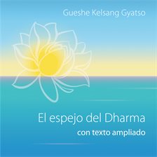Cover image for El espejo del Dharma, con texto ampliado