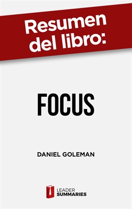 Cover image for Resumen del libro "Focus" de Daniel Goleman