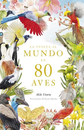 Cover image for La vuelta al mundo en 80 aves