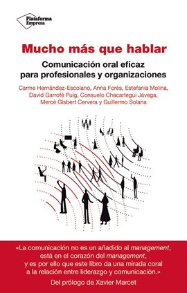 Cover image for Mucho más que hablar