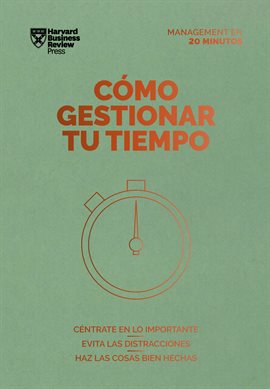 Cover image for Cómo gestionar tu tiempo