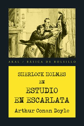 Cover image for Estudio en escarlata