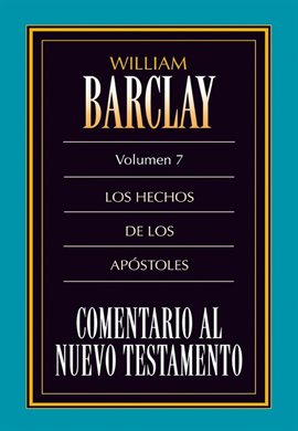 Cover image for Comentario al Nuevo Testamento Vol. 7