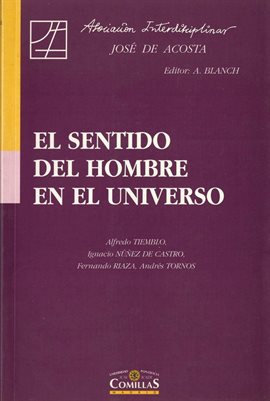 Cover image for El sentido del hombre en el Universo