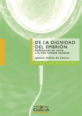 Cover image for De la dignidad del embrión