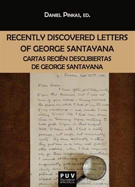 Imagen de portada para Recently Discovered Letters of George Santayana