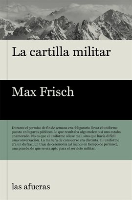 Cover image for La cartilla militar