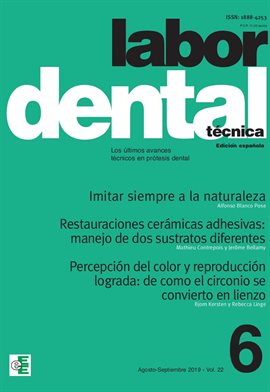 Cover image for Labor Dental Técnica Vol.22 Ago-Sep 2019 nº6