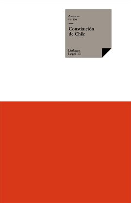Cover image for Constitución de Chile de 1980