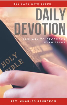 Cover image for Daily Devotion: 365 Days With Jesus