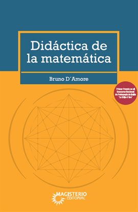 Cover image for Didáctica de la matemática
