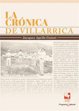 Cover image for La Crónica De Villarrica