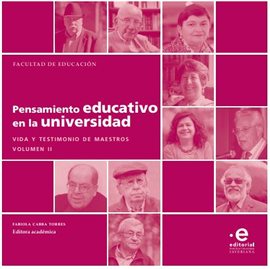 Cover image for Pensamiento educativo en la universidad, Volumen II