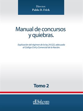 Cover image for Manual de concursos y quiebras - Tomo 2