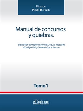 Cover image for Manual de concursos y quiebras