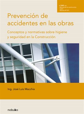 Cover image for Prevención de accidentes en las obras