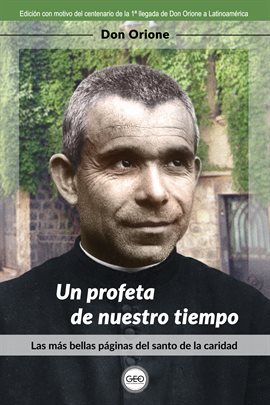 Cover image for Un profeta de nuestro tiempo