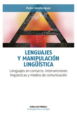 Cover image for Lenguajes y manipulación lingüística