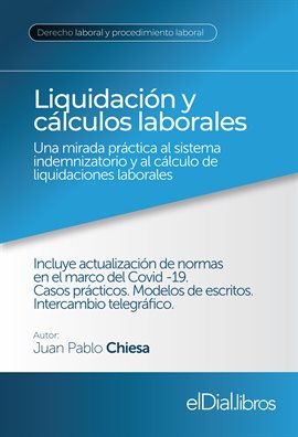 Cover image for Liquidación y cálculos laborales
