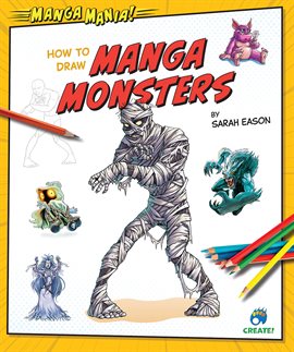 Cover image for How to Draw Manga Monsters