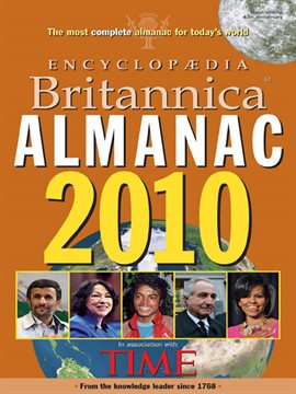 Imagen de portada para Encyclopaedia Britannica Almanac 2010