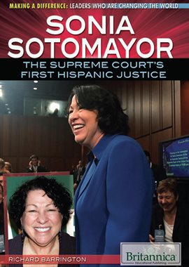 Cover image for Sonia Sotomayor