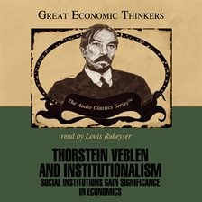 Cover image for Thorstein Veblen and Institutionalism
