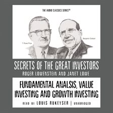 Cover image for Fundamental Analysis, Value Investing and Growth Investing