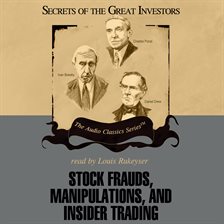 Cover image for Stock Frauds, Manipulations, and Insider Trading
