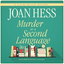 Cover image for Murder As A Second Language