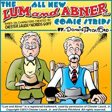 Cover image for The All New "Lum & Abner" Comic Strips