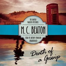 Cover image for Death of a Gossip