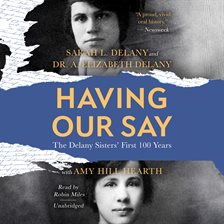 Cover image for Having Our Say