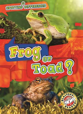 Cover image for Frog or Toad?