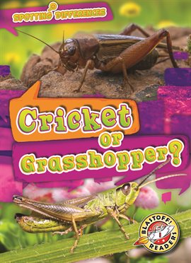 Cover image for Cricket or Grasshopper?