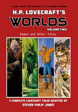 Cover image for H.P. Lovecraft's Worlds: Dagon and Other Tales Vol. 2