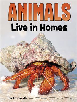 Cover image for Animals Live in Homes